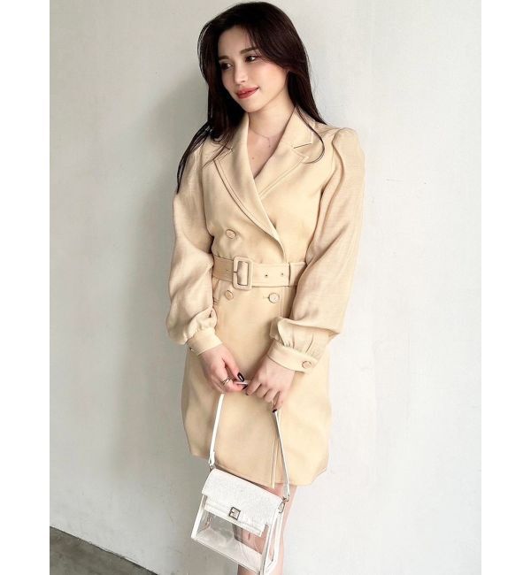 RESEXXY「スリーブシアージャケットワンピース」|ワンピース|