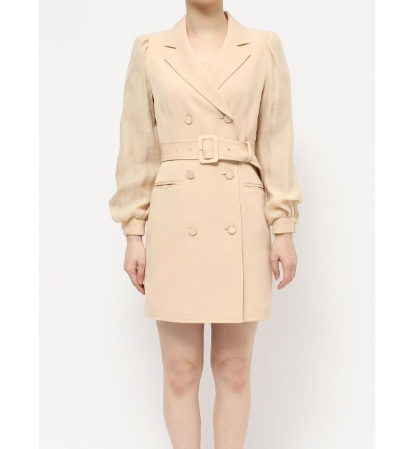 RESEXXY「スリーブシアージャケットワンピース」|ワンピース|