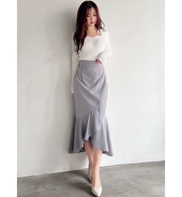 RESEXXY「アシンメトリーマーメイドスカート」|スカート|