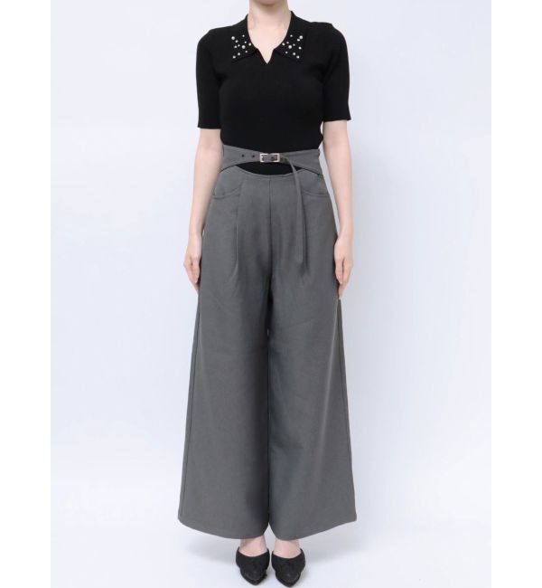 RESEXXY「ウエストオープンワイドパンツ」|その他|