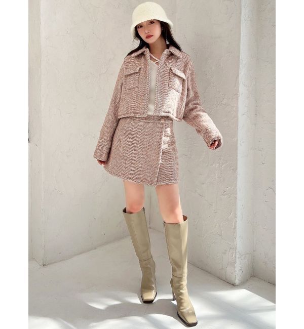 RESEXXY「ヘリンボーンラップスカパン【セットアップ着用可能】」|その他|