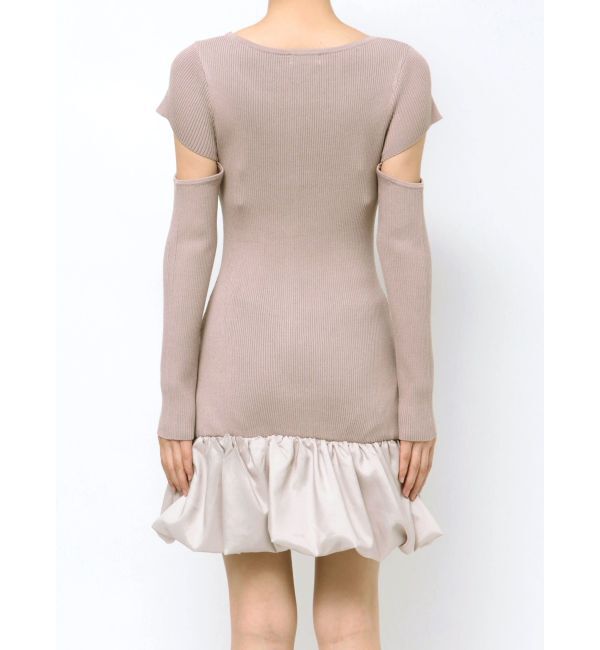 RESEXXY「ヘムドッキングミニニットワンピース」|ワンピース|