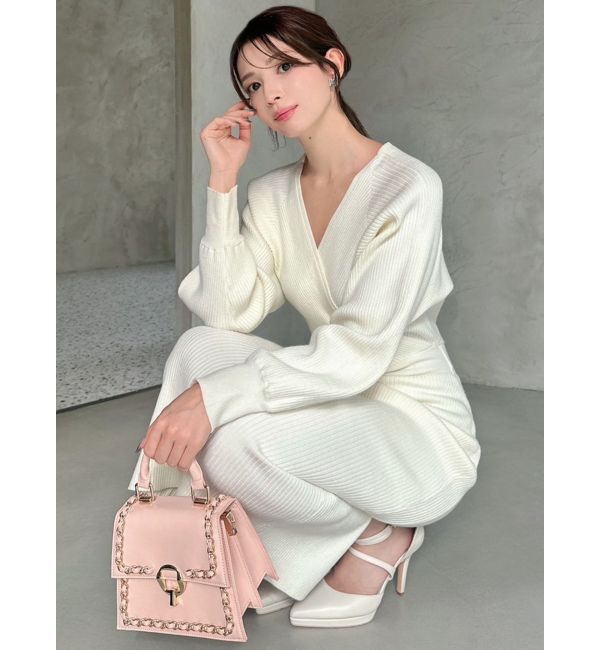 RESEXXY「チェーントリミングハンドバッグ」|ハンドバッグ|