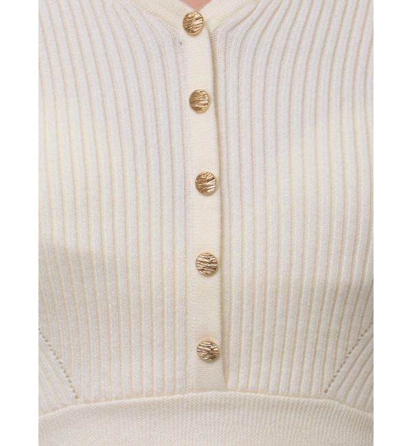 RESEXXY「バックリボンペプラムニットトップス」|ニット・セーター|