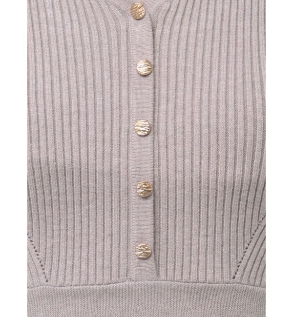 RESEXXY「バックリボンペプラムニットトップス」|ニット・セーター|