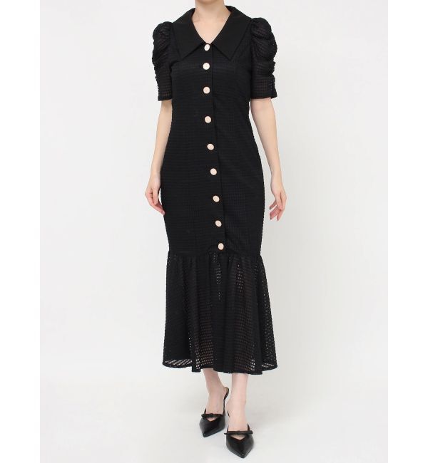 RESEXXY「ラッセルマーメイドワンピース【ピンク・オレンジWEB限定カラー】」|ワンピース|