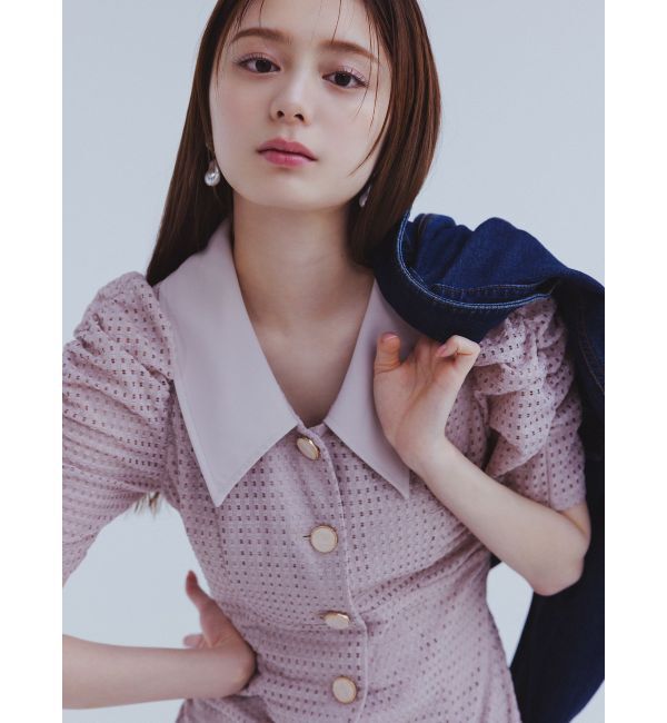 RESEXXY「ラッセルマーメイドワンピース【ピンク・オレンジWEB限定カラー】」|ワンピース|