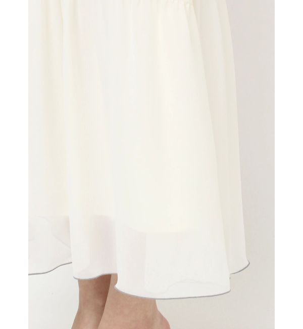 RESEXXY「バイカラーメローフレアワンピース」|ワンピース|