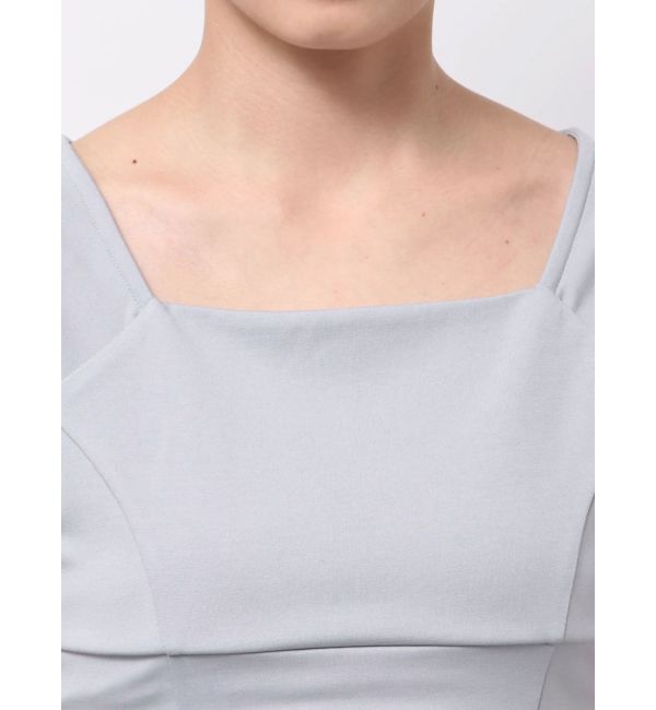 RESEXXY「スクエアカットショルダーリボントップス」|Tシャツ・カットソー|