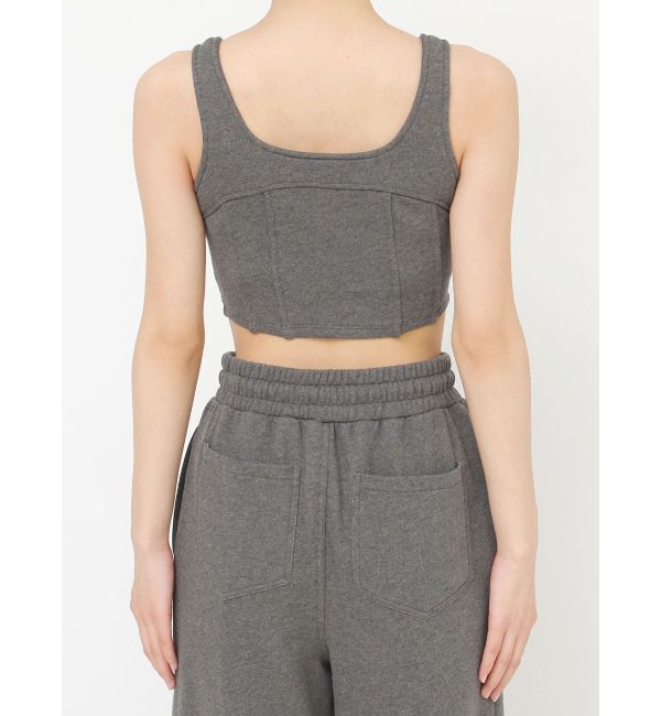 RESEXXY「センターZIPコルセットトップス【セットアップ着用可能】」|タンクトップ|