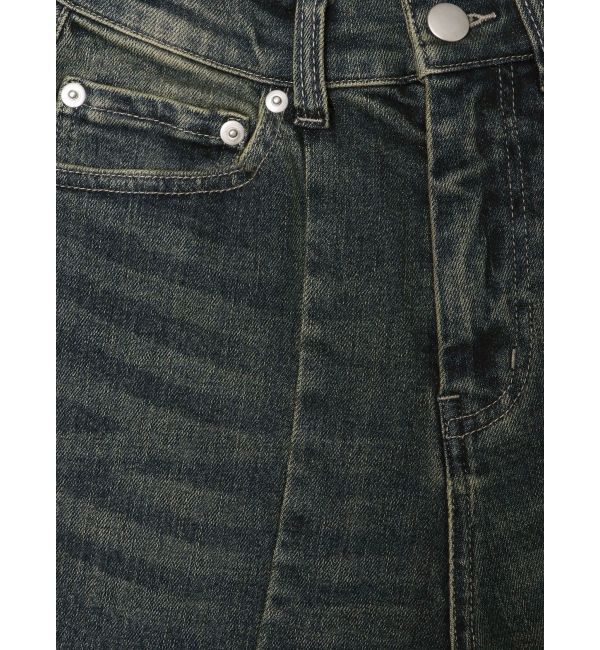 RESEXXY「【追加生産分】カットアウトリボンデニムパンツ」|デニム|