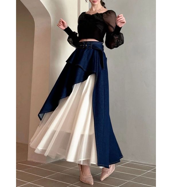 RESEXXY「チュールボリュームスカート」|スカート|