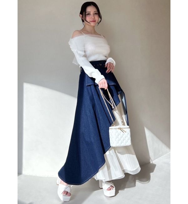 RESEXXY「チュールボリュームスカート」|スカート|