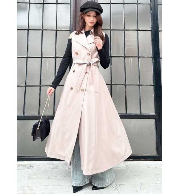 RESEXXY「2WAY セパレートフレアトレンチコート」|トレンチコート|