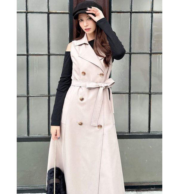 RESEXXY「2WAY セパレートフレアトレンチコート」|トレンチコート|