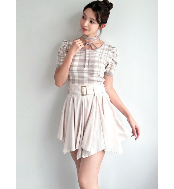 RESEXXY「ランダムヘムラッフルミニスカート」|スカート|