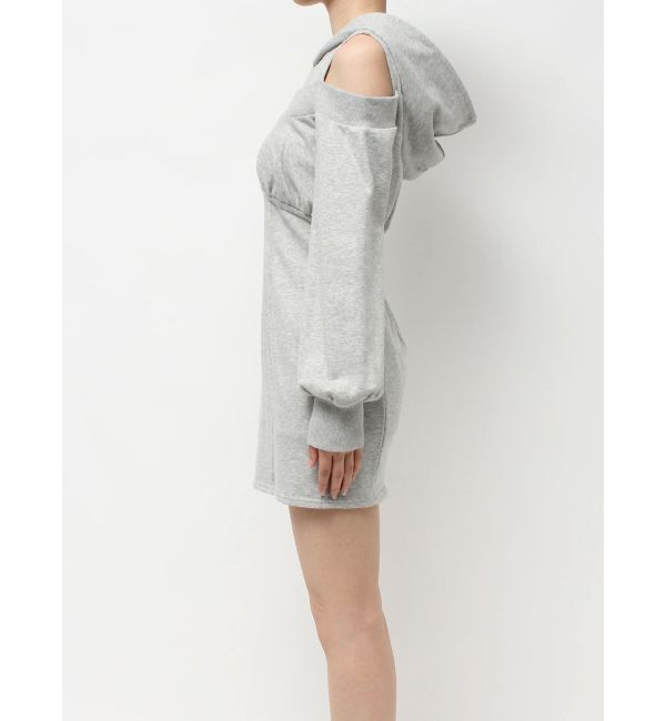 RESEXXY「レイヤードフーディミニワンピース」|ワンピース|