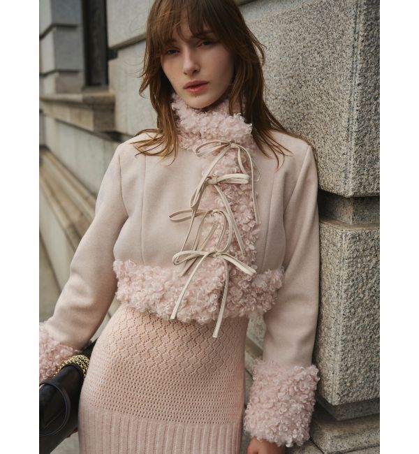 RESEXXY「クロシェニットタイトワンピース」|ワンピース|