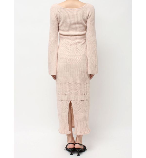 RESEXXY「クロシェニットタイトワンピース」|ワンピース|