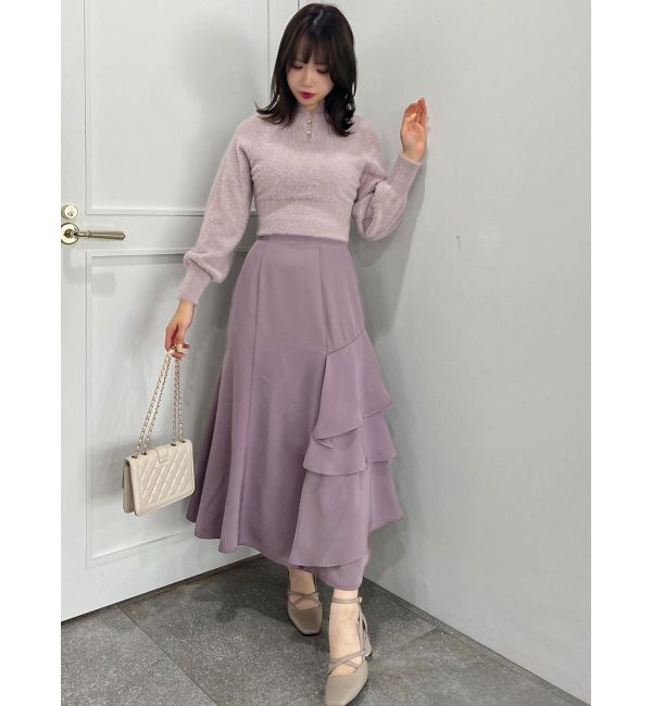 dazzlin「サイドティアードフレアスカート」|スカート|