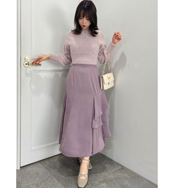 dazzlin「サイドティアードフレアスカート」|スカート|