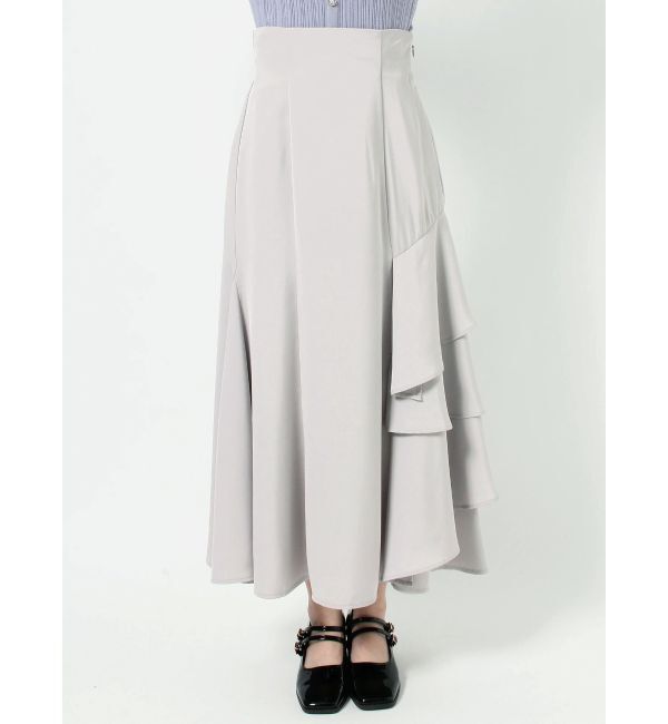 dazzlin「サイドティアードフレアスカート」|スカート|