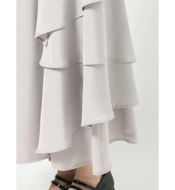 dazzlin「サイドティアードフレアスカート」|スカート|
