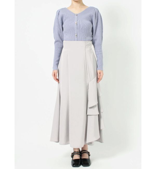 dazzlin「サイドティアードフレアスカート」|スカート|