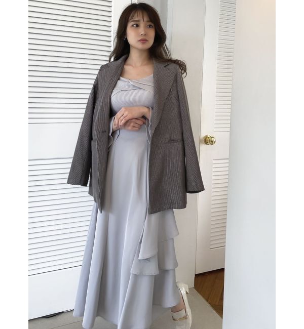 dazzlin「サイドティアードフレアスカート」|スカート|