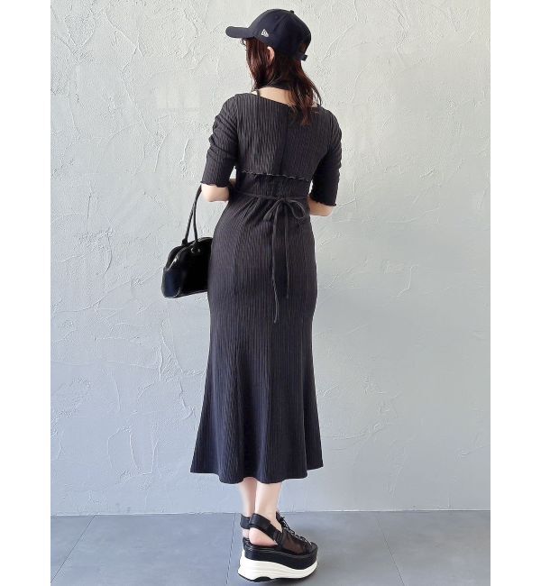 dazzlin「アシメレイヤードカットワンピース」|ワンピース|