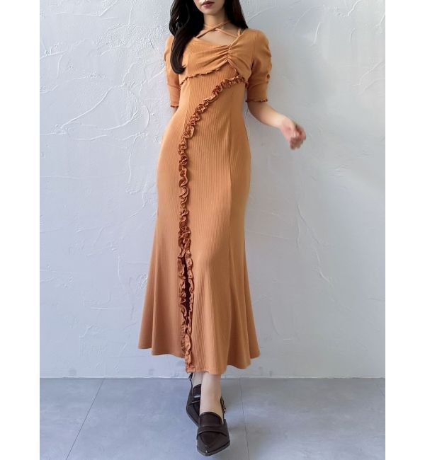 dazzlin「アシメレイヤードカットワンピース」|ワンピース|