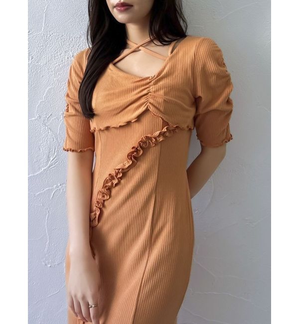 dazzlin「アシメレイヤードカットワンピース」|ワンピース|