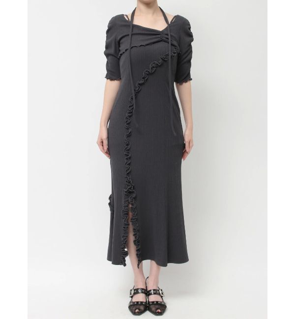 dazzlin「アシメレイヤードカットワンピース」|ワンピース|