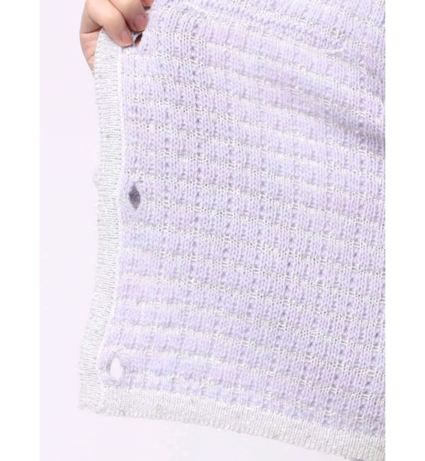 dazzlin「ツイードライクショートニットジャケット」|カーディガン|