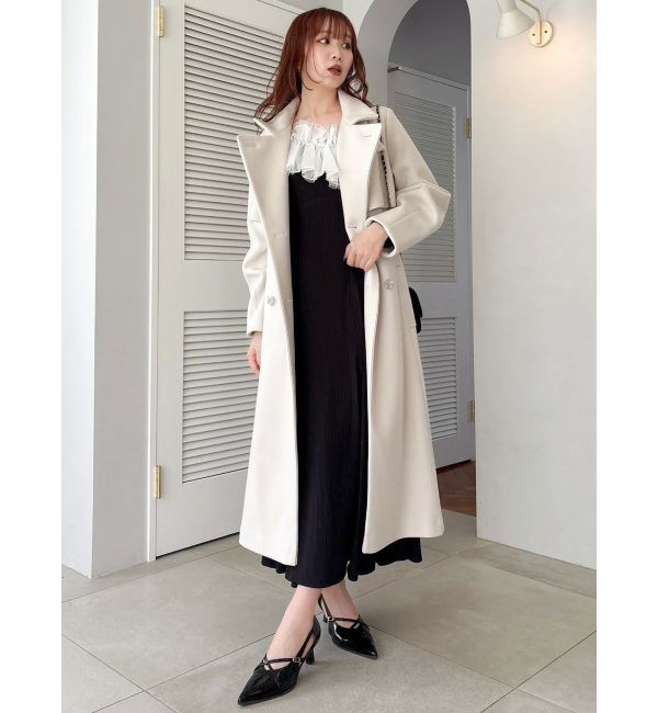 dazzlin「クロスフリルカットワンピース」|ワンピース|