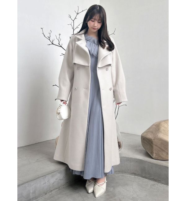 dazzlin「クロスフリルカットワンピース」|ワンピース|