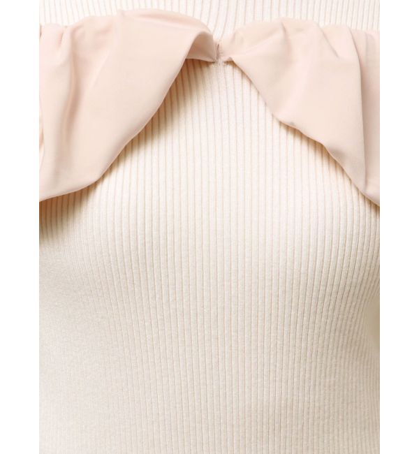 dazzlin「ドッキングバルーンネックニットワンピース」|ワンピース|