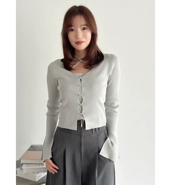 dazzlin「【20周年記念復刻！】カーデタイトトップス」|ニット・セーター|