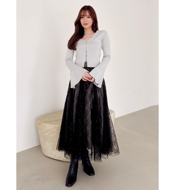 dazzlin「【20周年記念復刻！】カーデタイトトップス」|ニット・セーター|