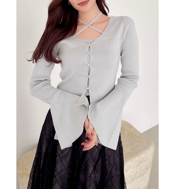 dazzlin「【20周年記念復刻！】カーデタイトトップス」|ニット・セーター|