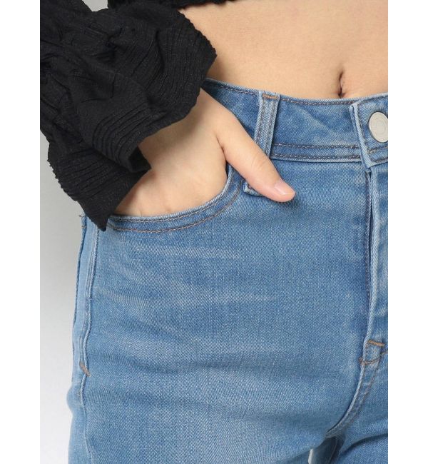 EMODA「【ELDER】FIXジャストウエストデニム」|デニム|