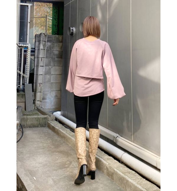 EMODA「【ELDER】FIXジャストウエストデニム」|デニム|