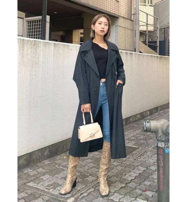 EMODA「【ELDER】FIXジャストウエストデニム」|デニム|