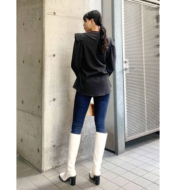 EMODA「【ELDER】FIXジャストウエストデニム」|デニム|