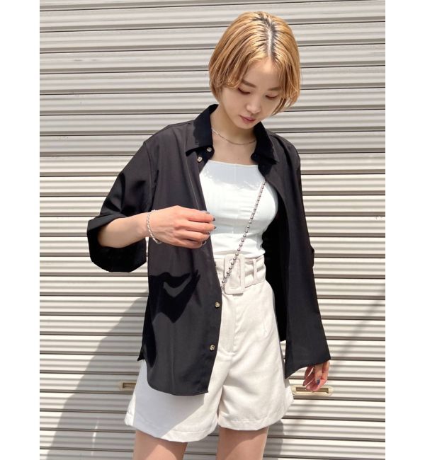 EMODA「BELT WIDE SHORT PT」|その他|