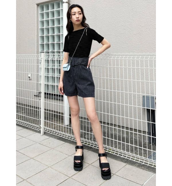 EMODA「BELT WIDE SHORT PT」|その他|
