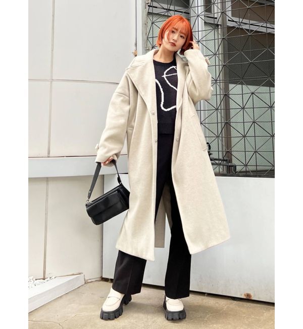 EMODA「ハイウエストワイドスラックスパンツ」|その他|