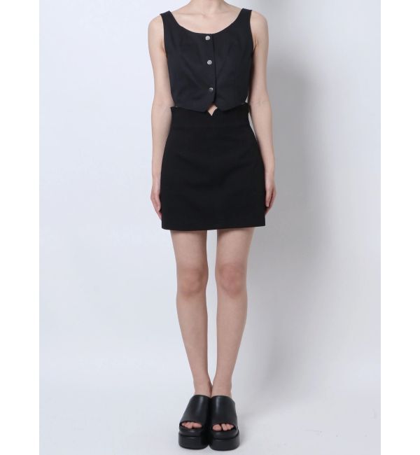 EMODA「フロントボタントップ」|Tシャツ・カットソー|