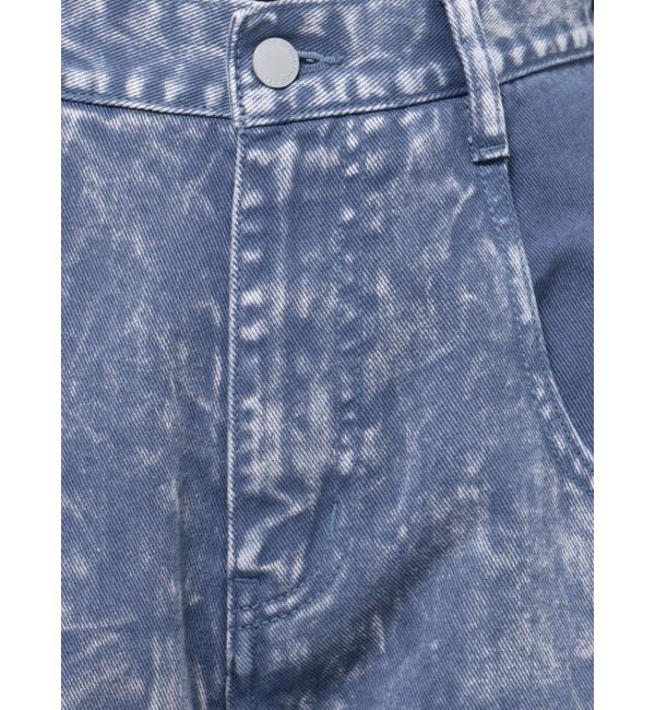 EMODA「2トーンルーズハイウエストジーンズ」|デニム|