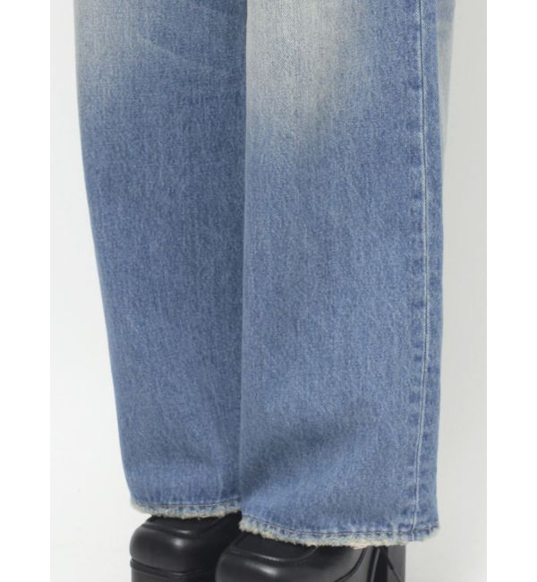 EMODA「ポイントクラッシュワイドジーンズ」|デニム|
